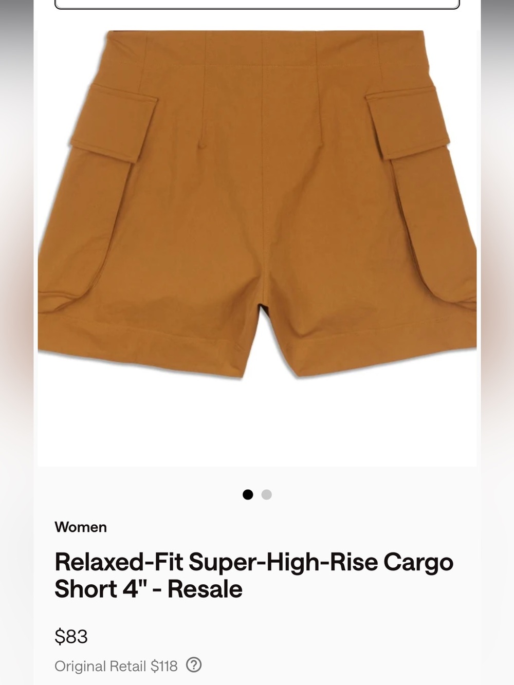 lululemon athletica Cargo Shorts